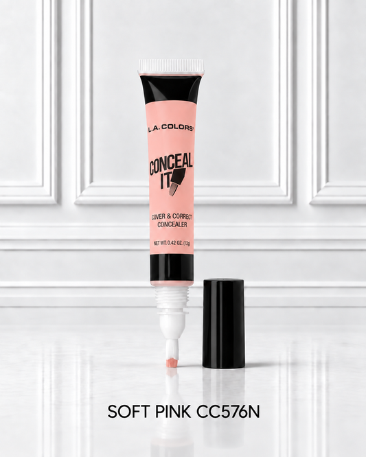 CORRECTOR LIQUIDO CONCEAL IT L.A COLORS SOFT PINK CC576N