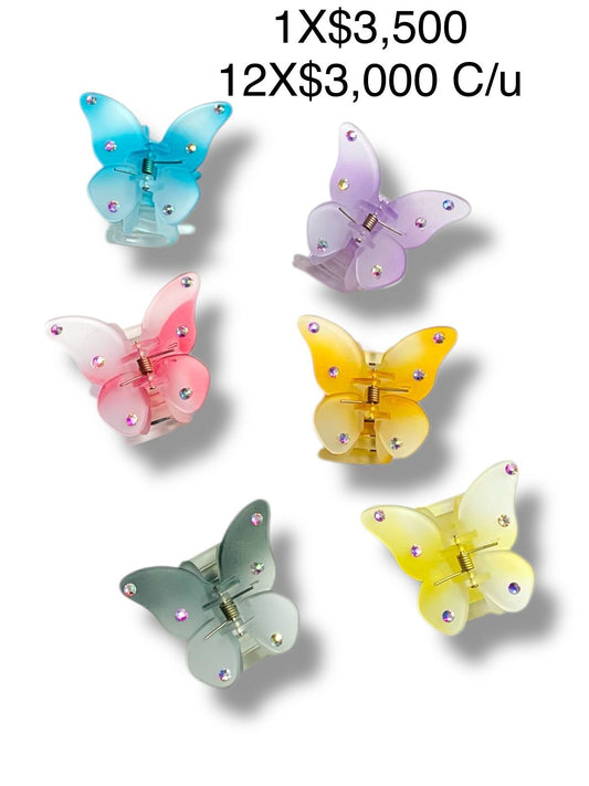 GANCHO MARIPOSA PERLA CAI-2628