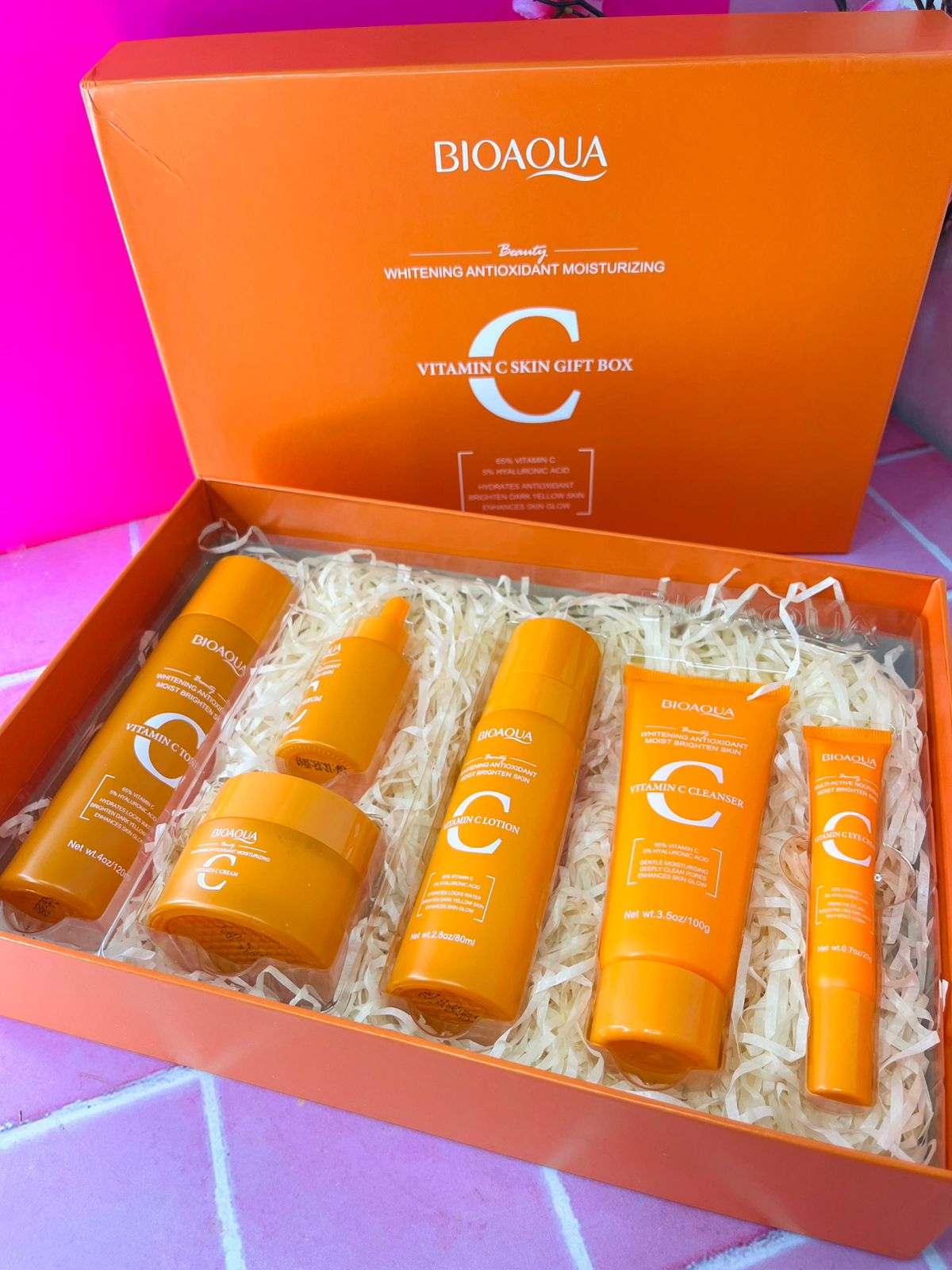 KIT DE VITAMINA C NARANJA BIOAQUA BQY18939