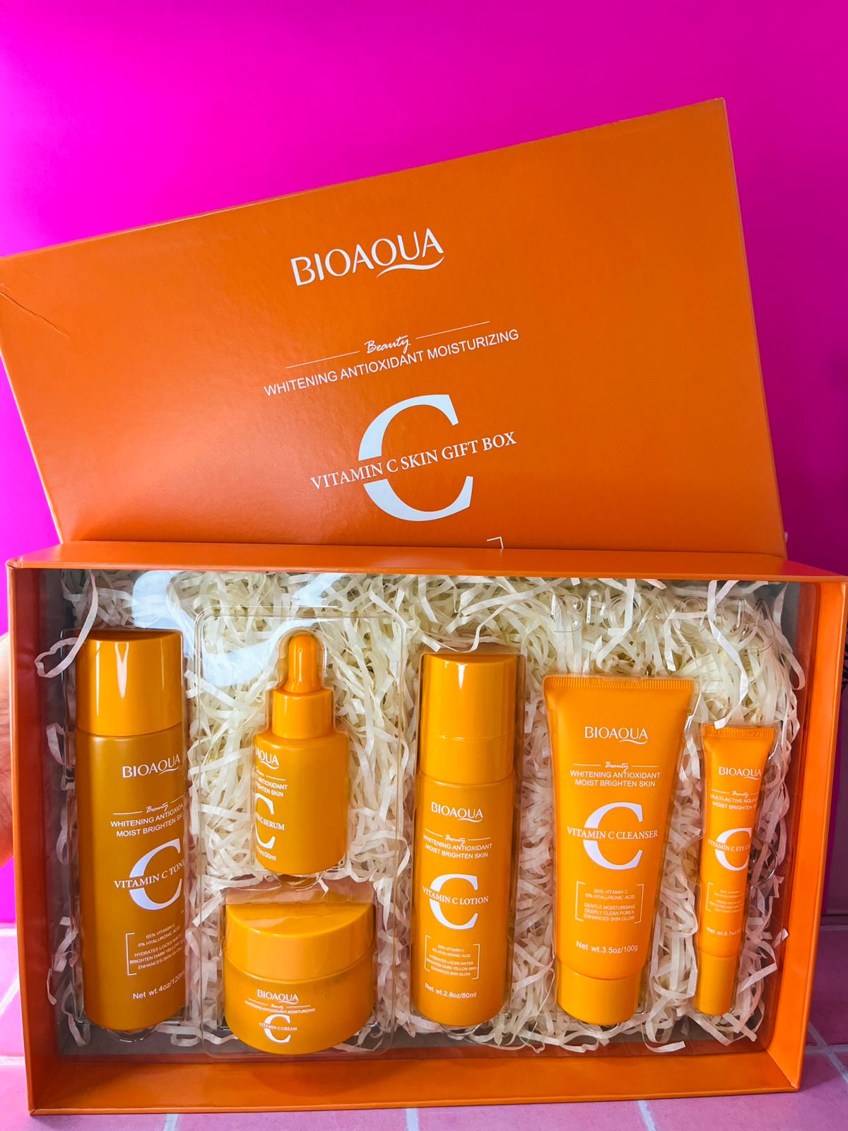 KIT DE VITAMINA C NARANJA BIOAQUA BQY18939