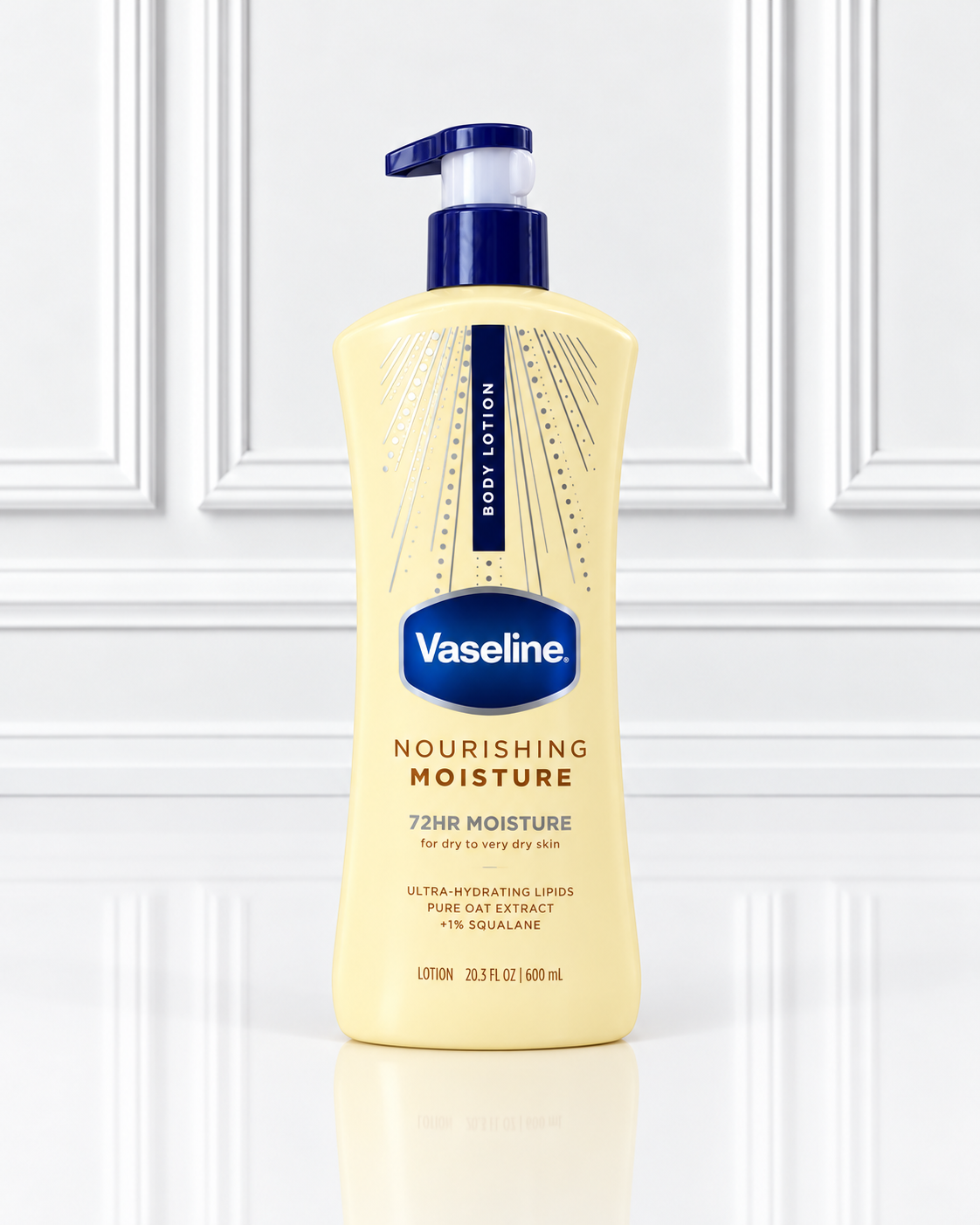 CREMA CORPORAL AVENA LOCION HIDRATANTE VASELINE 600ML