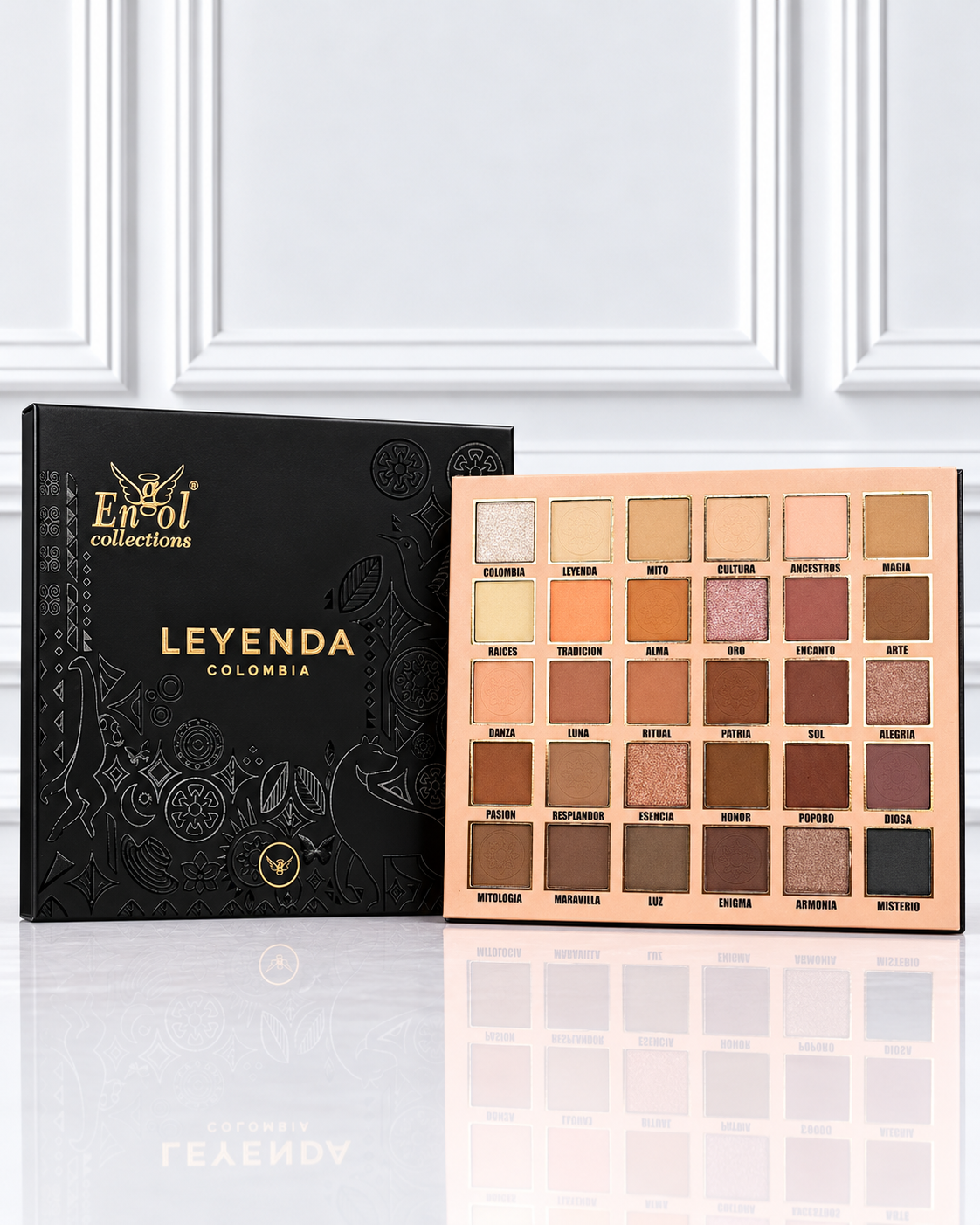 PALETA DE SOMBRA LEYENDA COLOMBIA ENGOL CRT-019