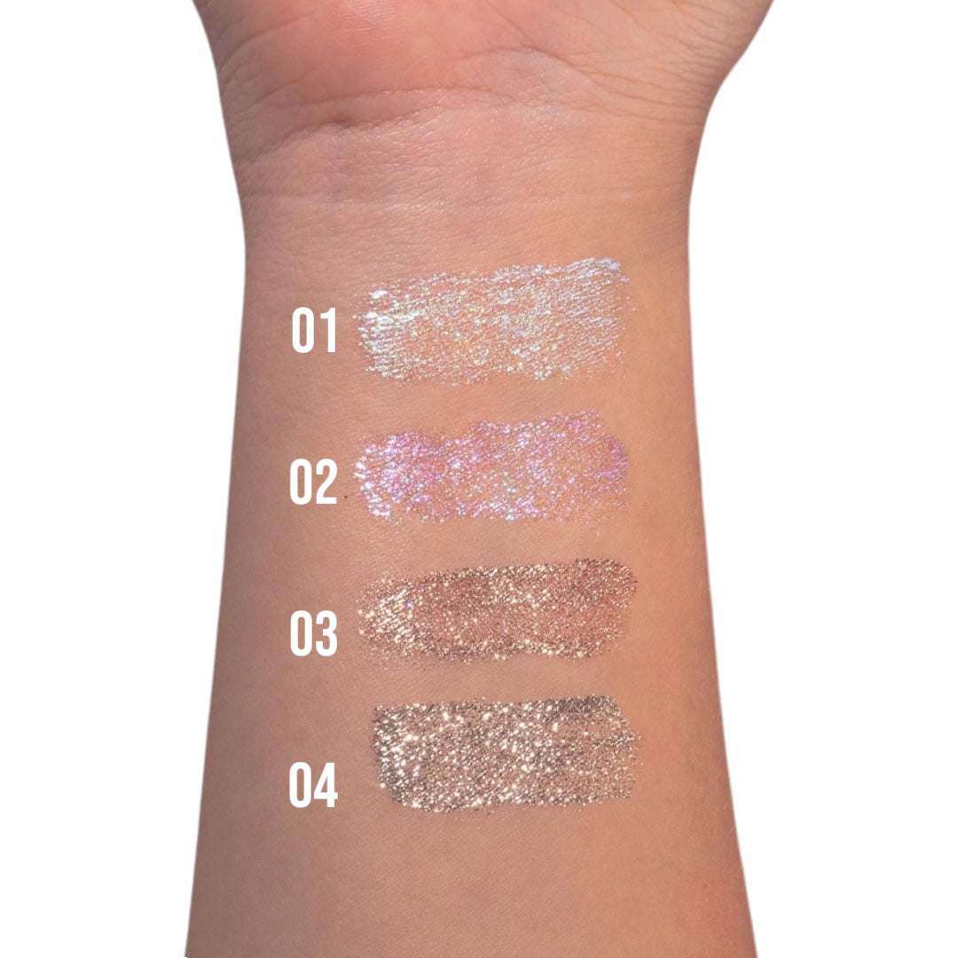 SOMBRA LIQUIDA GLITTER LINE PURPURE ABM2001