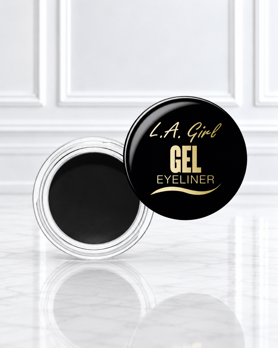 DELINEADOR EN GEL L.A GIRL JET BLACK GEL731