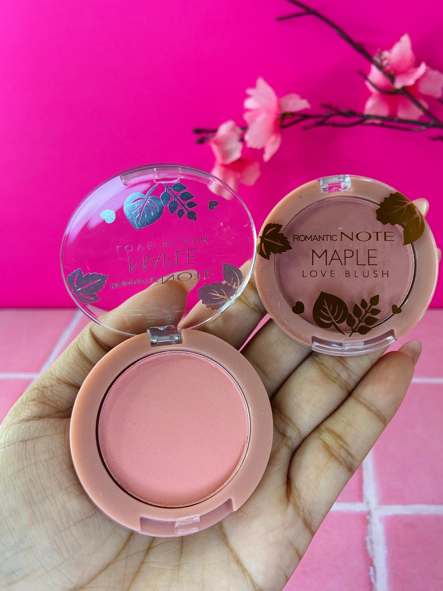 RUBOR BLUSH MAPLE ROMANTIC NOTE REF 8055 9838