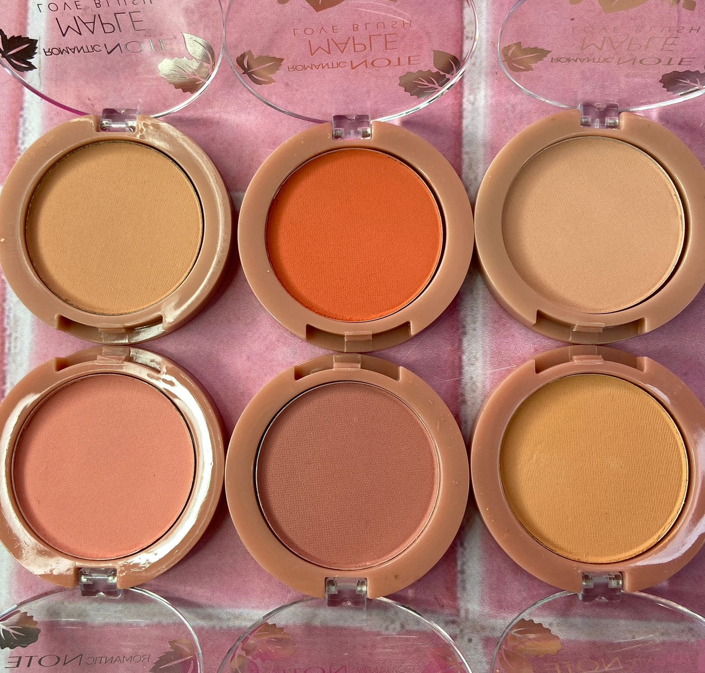 RUBOR BLUSH MAPLE ROMANTIC NOTE REF 8055 9838