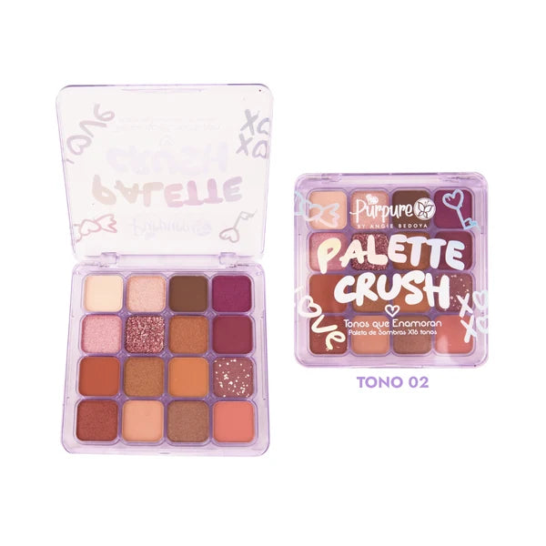 PALETA DE SOMBRA X16 CRUSH PURPURE ABM4-030A