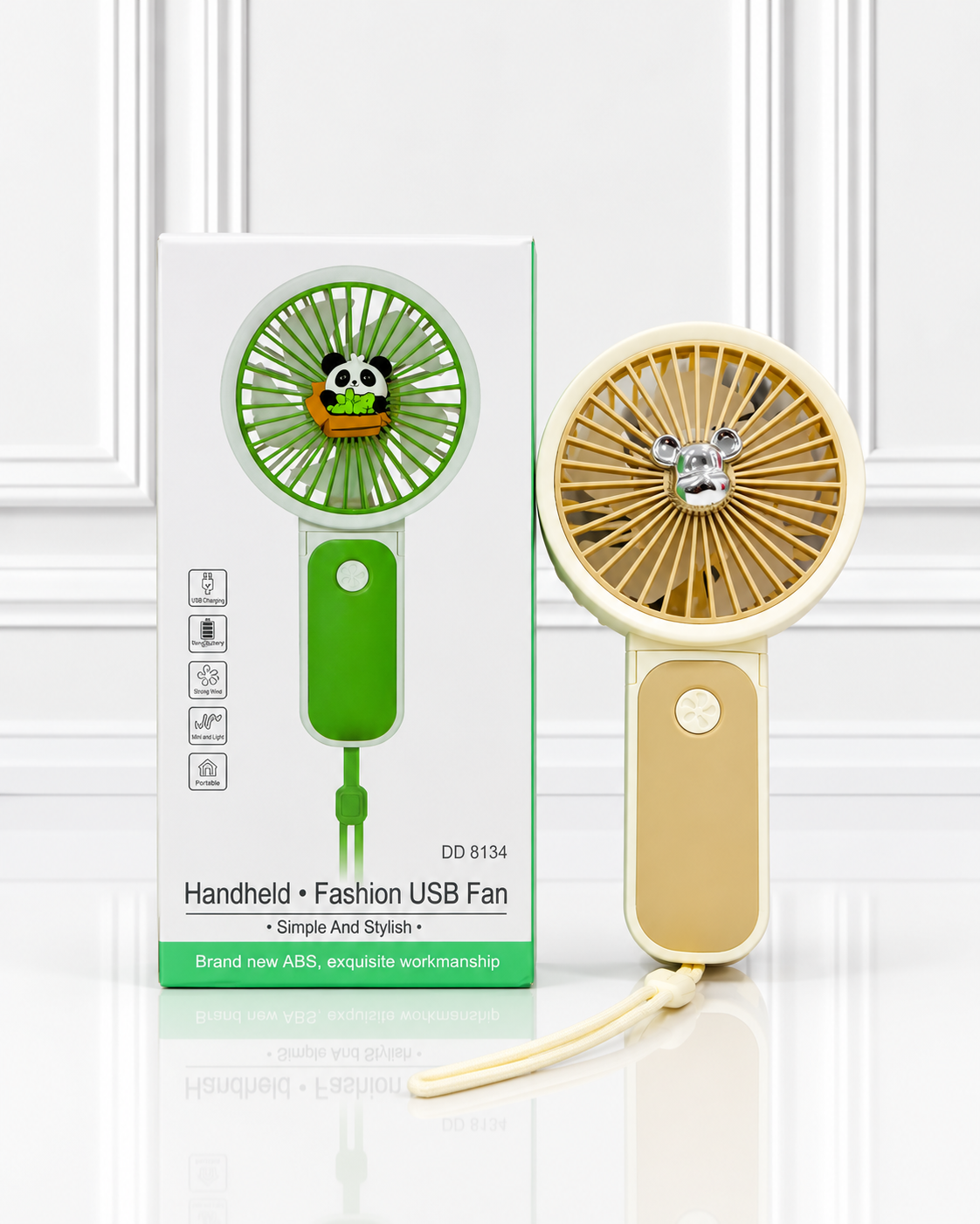MINI VENTILADOR DE MANO HANDHELD 2 EN 1 DD8134
