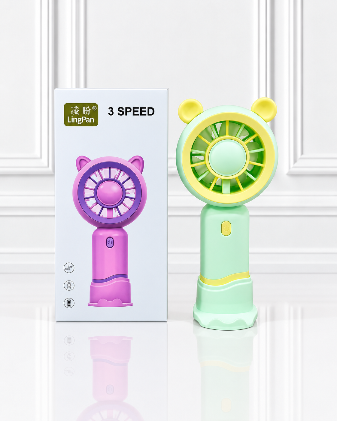MINI VENTILADOR OREJITA LINGPAN LP651C