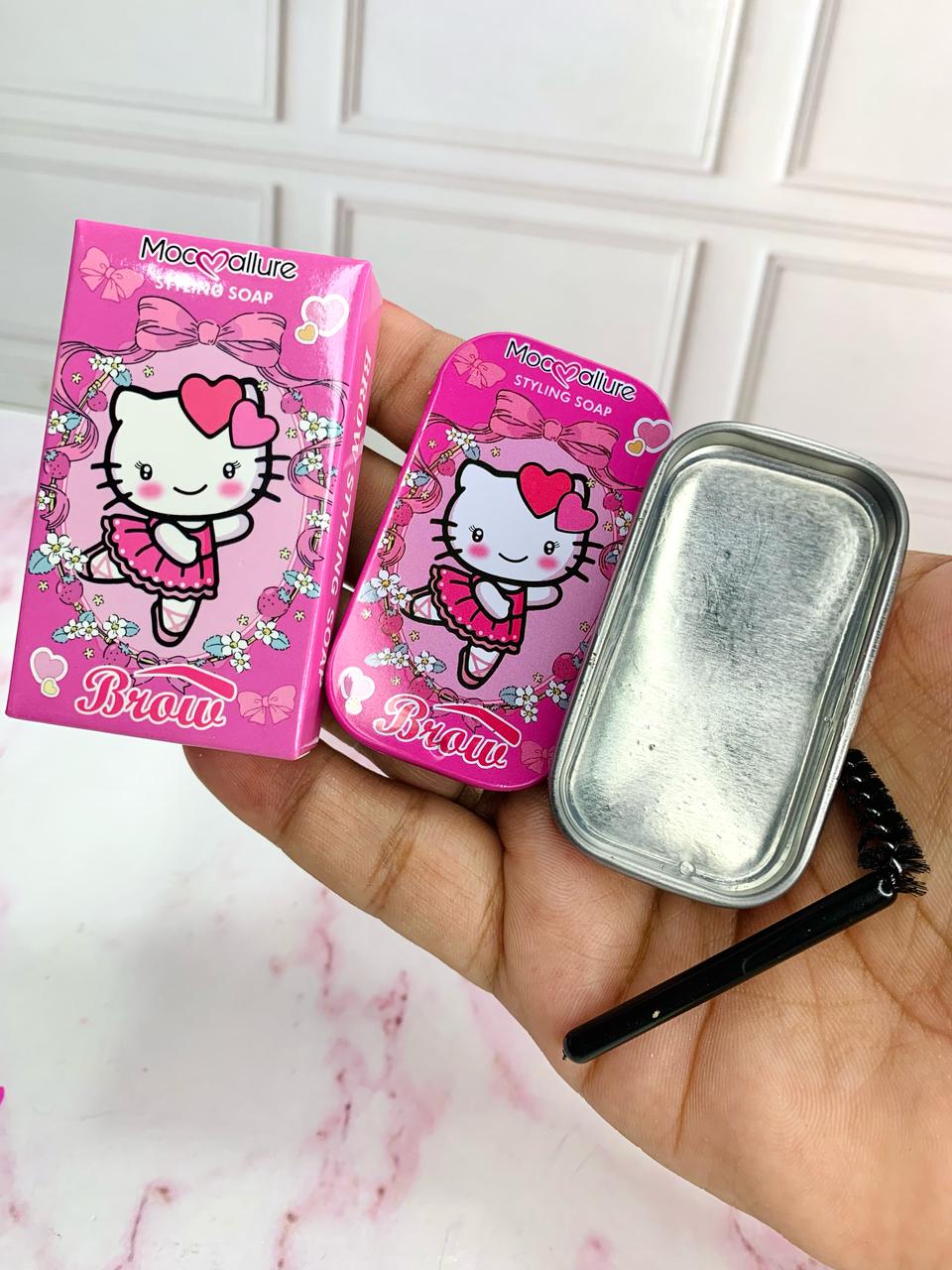 JABON DE CEJAS HELLO KITTY MOC818