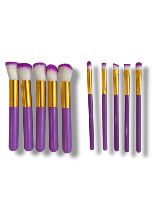 BROCHAS KABUKI X10 COLORES SURTIDOS