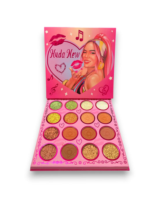 PALETA DE SOMBRAS KAROL G 16 TONOS 7526