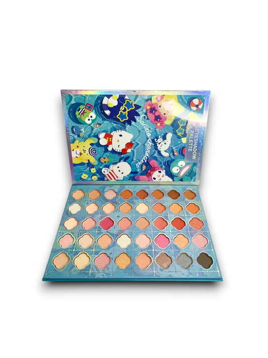 PALETA DE SOMBRAS KITTY AZUL 40 TONOS YY-015