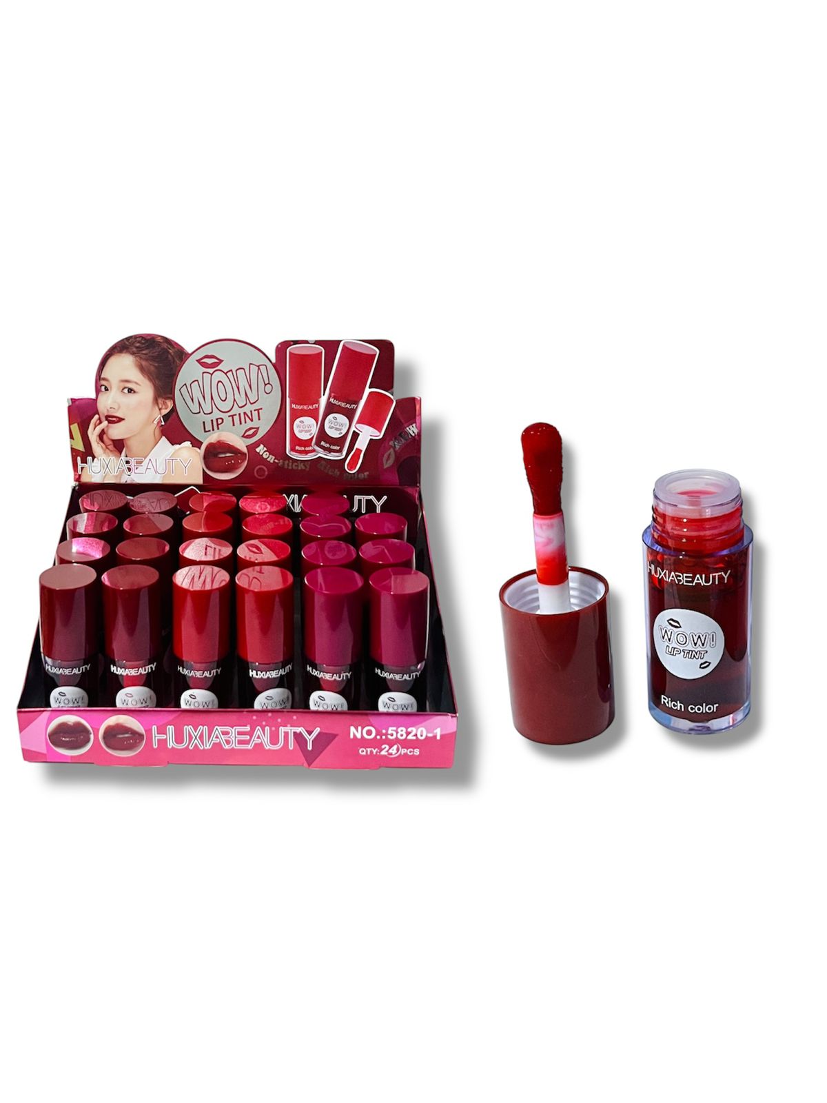 TINTA DE LABIOS WOW HUXIABEAUTY 5820-A