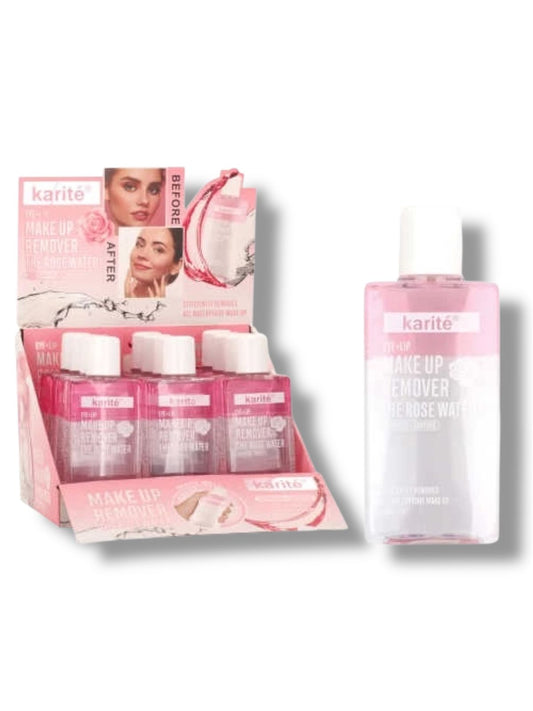 DESMAQUILLANTE DE ROSA BIFASICO KARITE 180ML