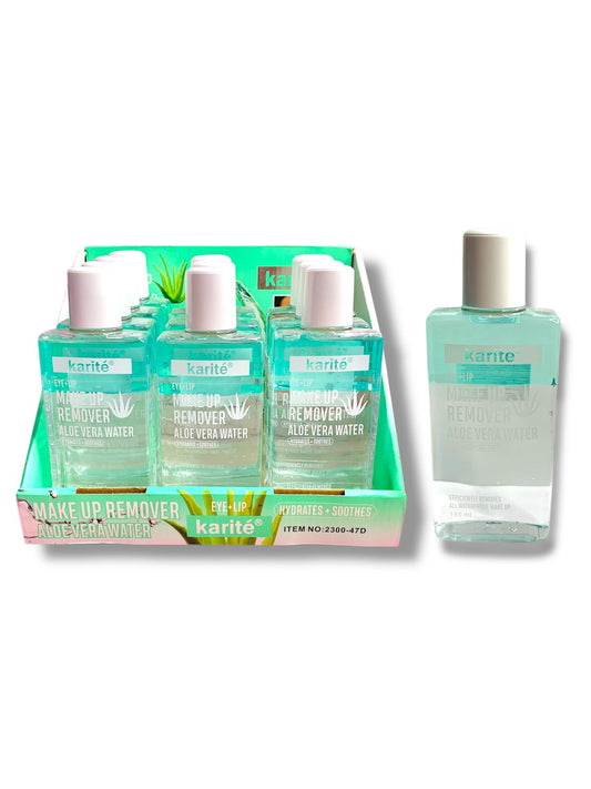 DESMAQUILLANTE DE ALOE VERA BIFASICO KARITE 180ML
