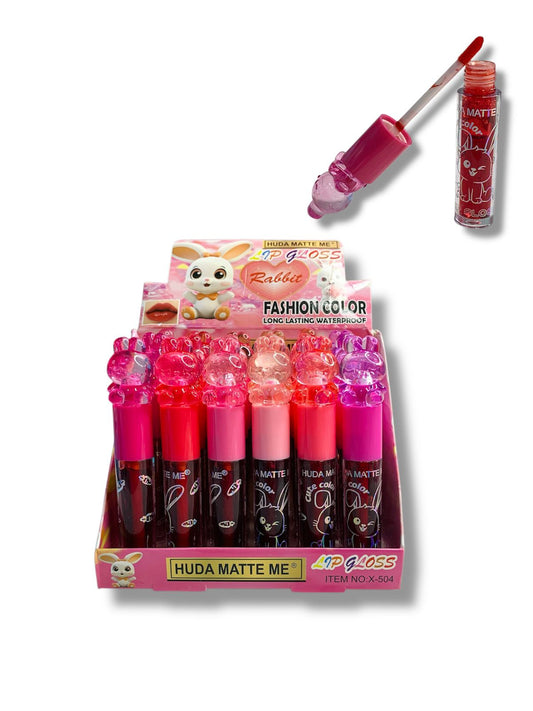 TINTA DE LABIOS CONEJITO TRANSPARENTE X-504