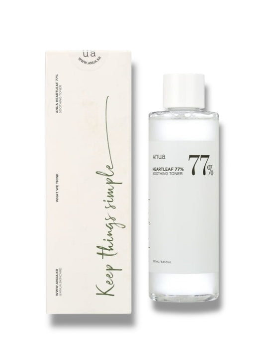 SKINCARE COREANO ANUA TONICO HEARTLEAF 77%