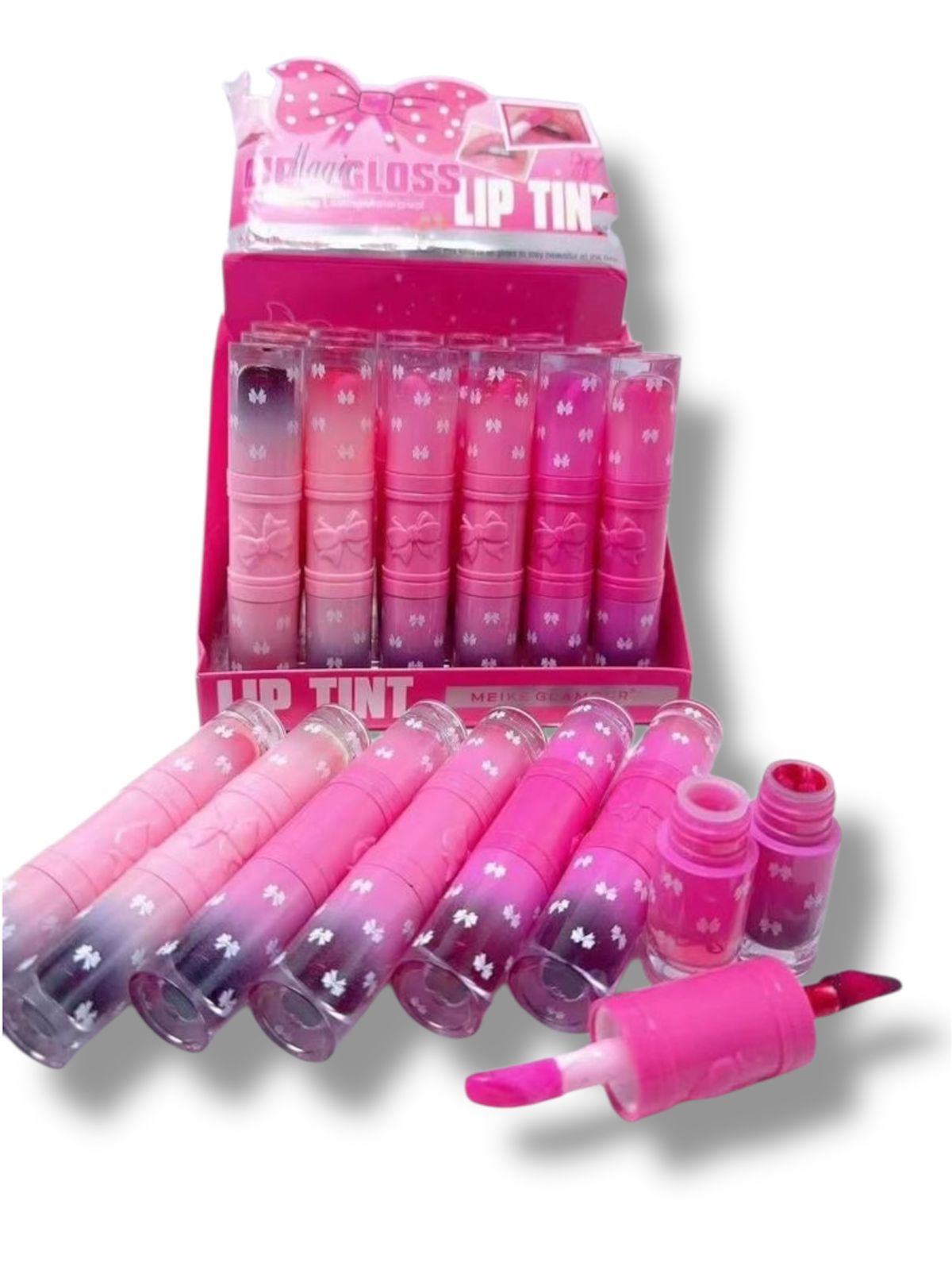 LIP COMBO TINTA + GLOSS MEIKE GLAMOUR MK0271