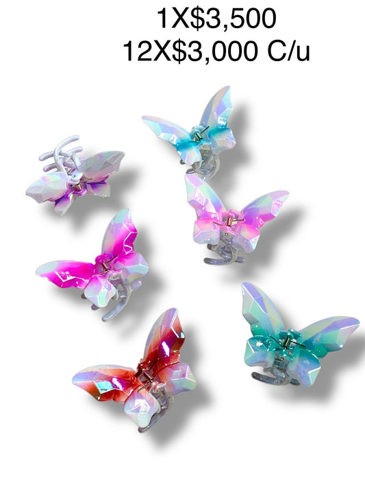 GANCHO MARIPOSA BLANCO CAI-3012