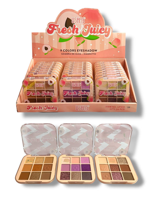 PALETA DE SOMBRAS FREHS JUICY SAS UF030-4