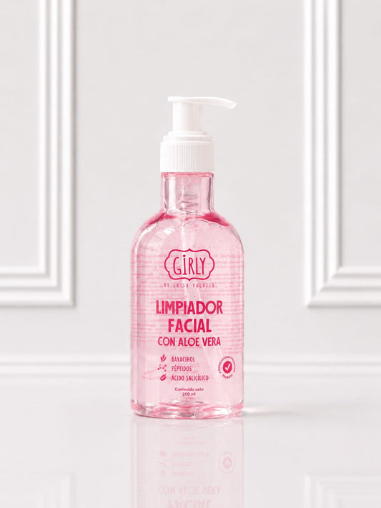 LIMPIADOR FACIAL CON ALOE VERA 230ML GIRLY