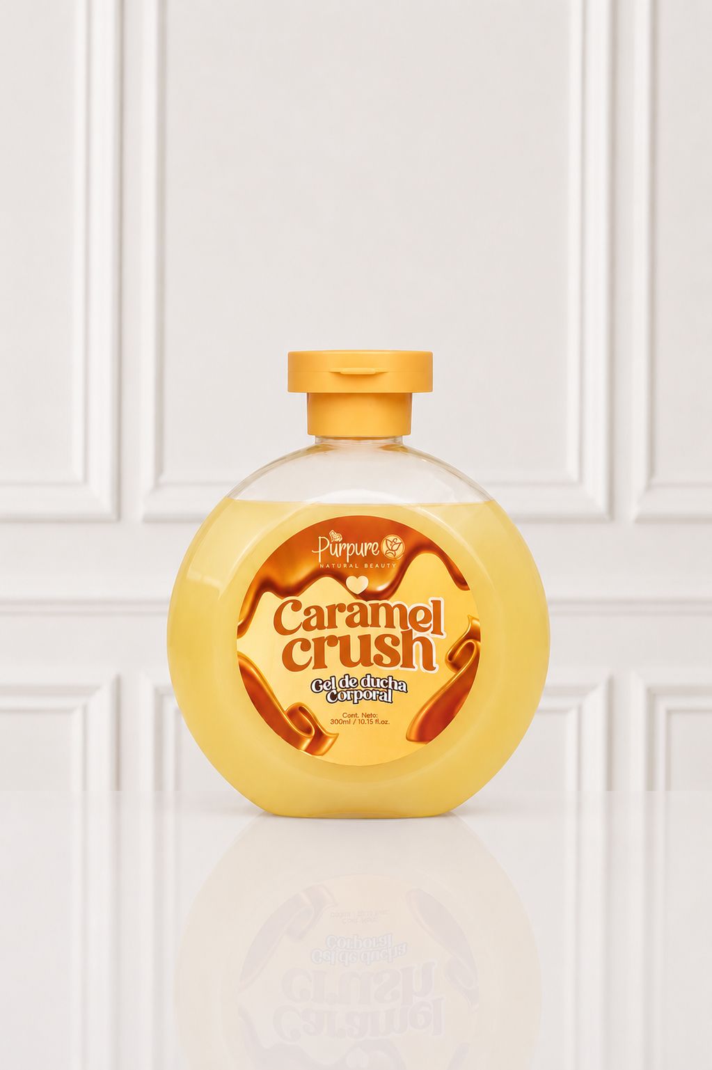 GEL DE DUCHA CARAMEL PURPURE 300 ML