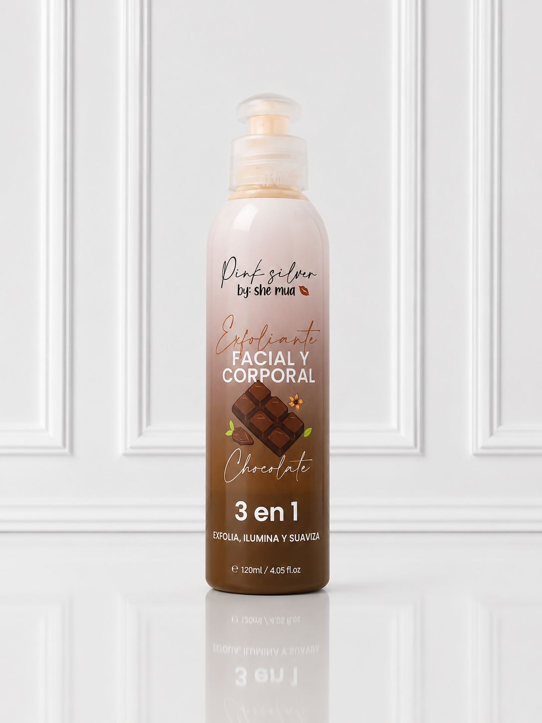 EXFOLIANTE PINK SILVER CHOCOLATE 120ML SHEMUA