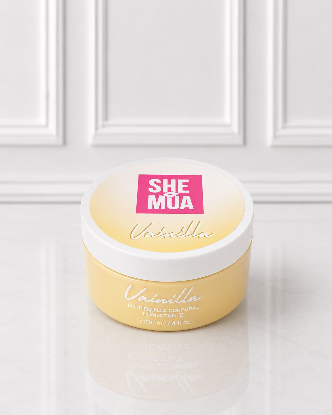MANTEQUILLA ESCARCHADA VAINILLA 220ML SHEMUA
