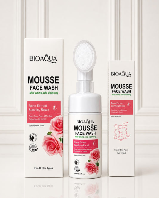 ESPUMA FACIAL DE ROSAS BIOAQUA BQY81568