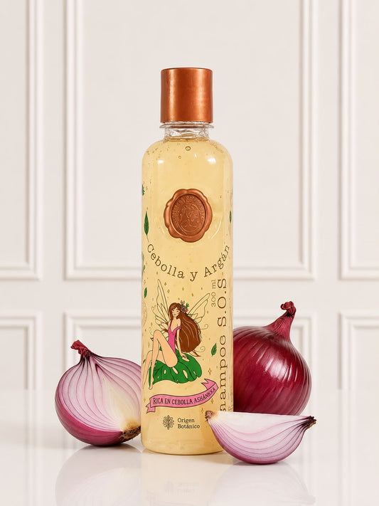 SHAMPOO SOS CEBOLLA Y ARGAN RITUAL BOTÁNICO
