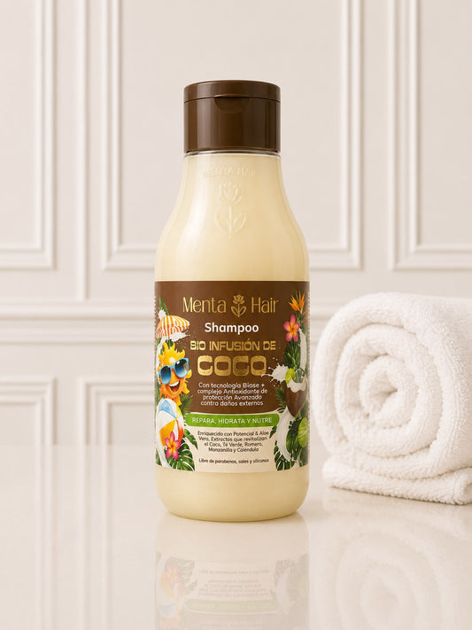 SHAMPOO BIOEMULSION DE COCO MENTA HAIR