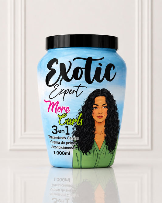 TRATAMIENTO MORE CURLS 1000ML EXOTIC