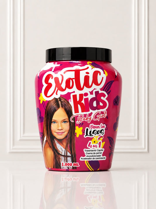 TRATAMIENTO VIVAN LOS LISOS KIDS EXOTIC MORA AZUL 1000ML