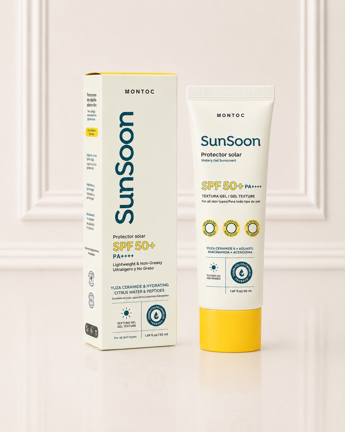 PROTECTOR SOLAR EN GEL SUNSOON MONTOC