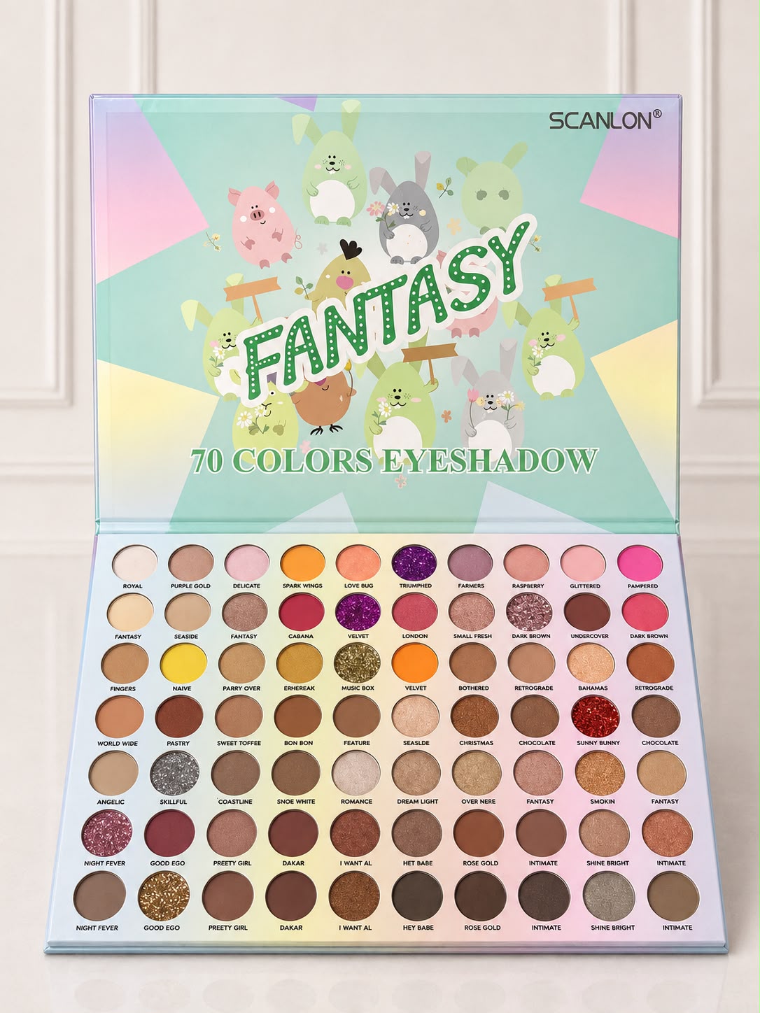 PALETA DE SOMBRAS GRANDE FANTASY SCANLON SE929