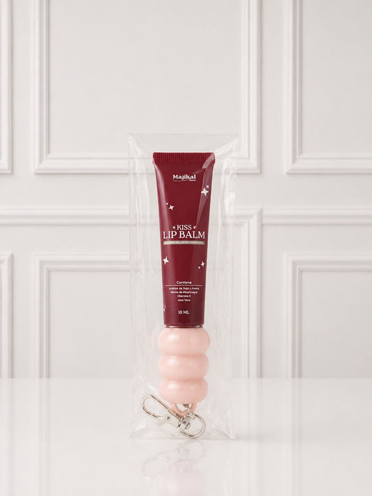 KISS LIP BALM CON LLAVERO MAJIKAL