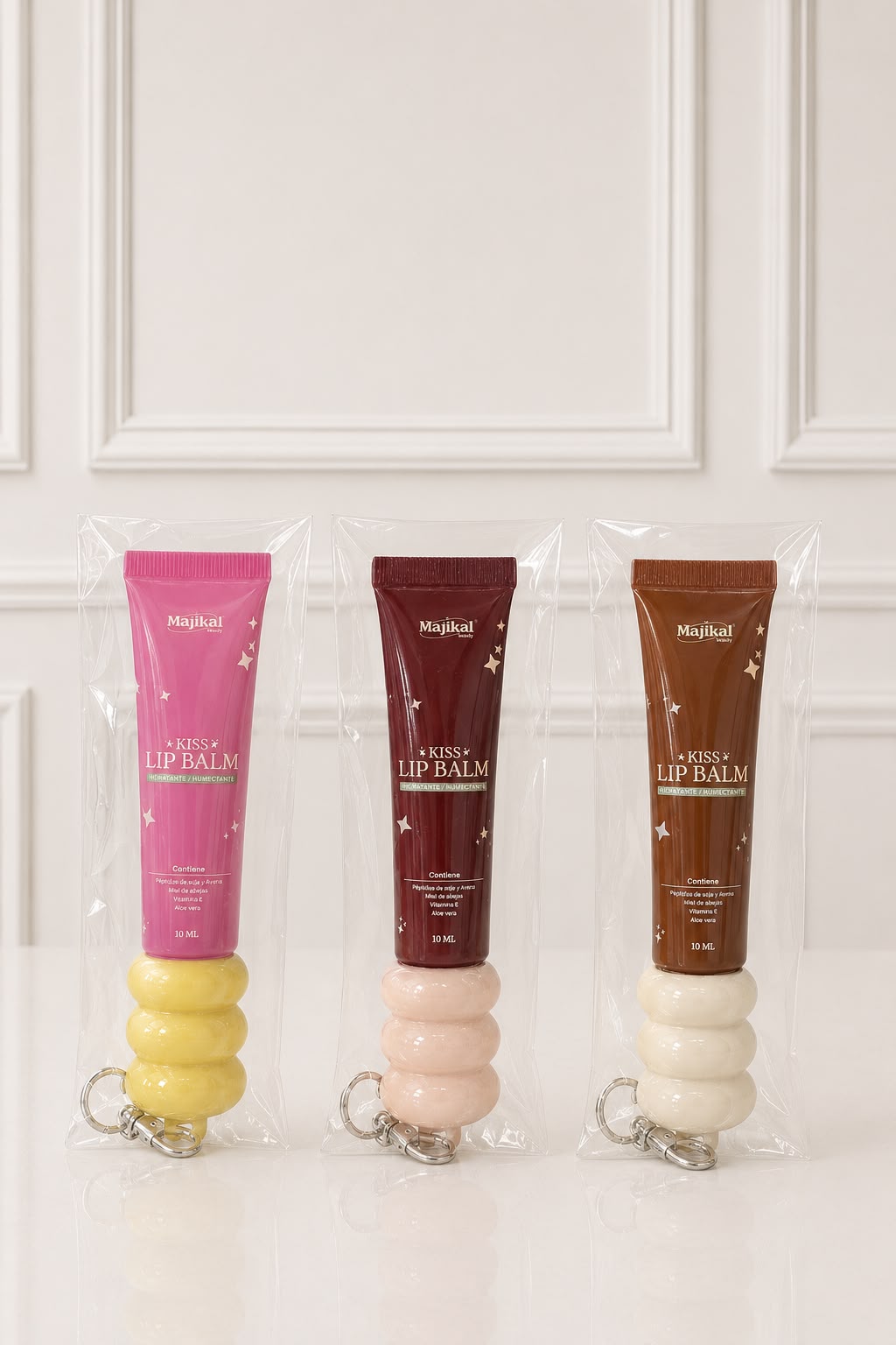 KISS LIP BALM CON LLAVERO MAJIKAL