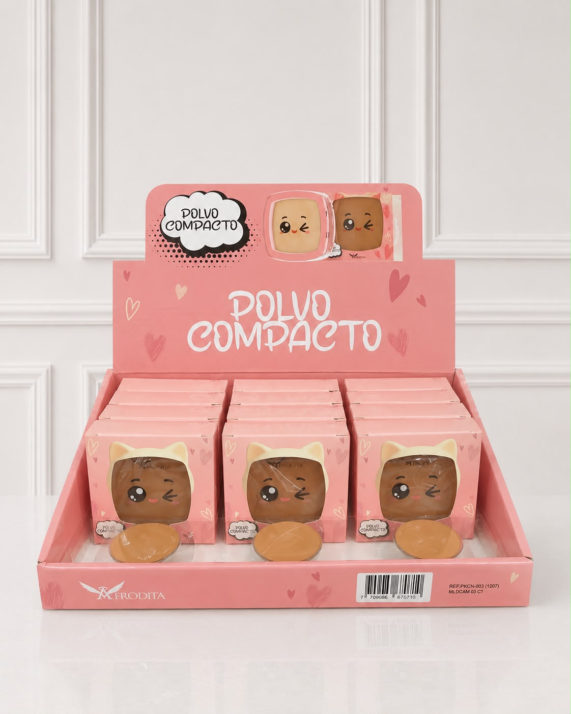 POLVO COMPACTO AFRODITA A512