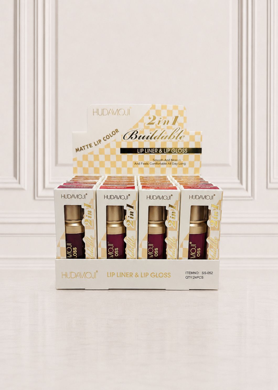 BRILLO Y DELINEADOR DE LABIOS HUDAMOJI SS-052