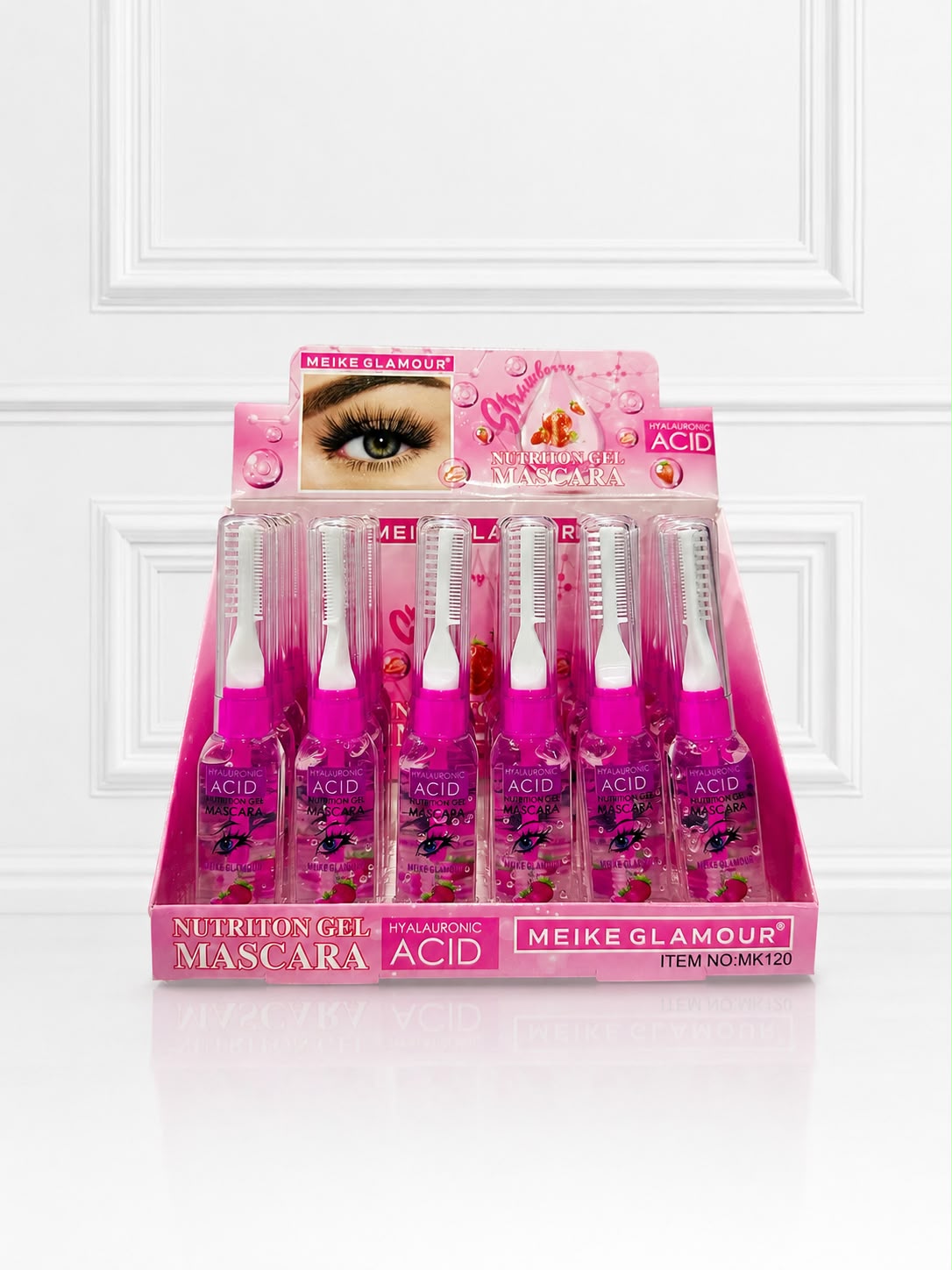 PESTAÑINA TRANSPARENTE NUTRITIVA ROSA MK120