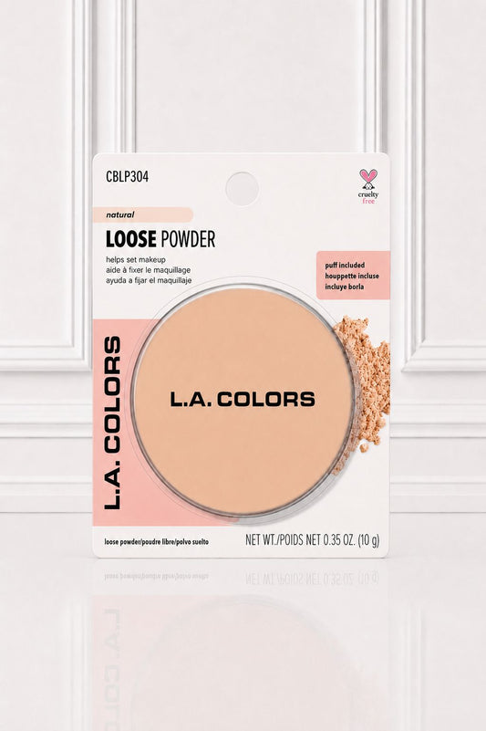 POLVO SUELTO NATURAL L.A COLORS CBLP304