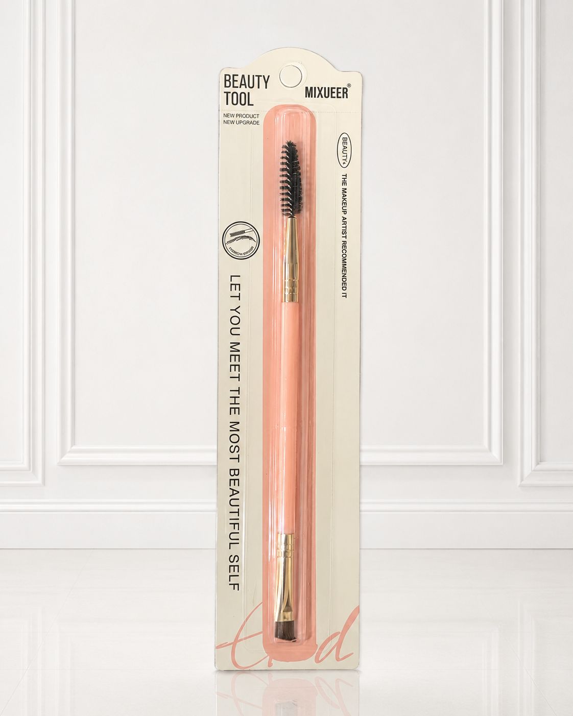 BROCHA DOBLE DE CEJAS Y PESTAÑAS BEAUTY COOL C040