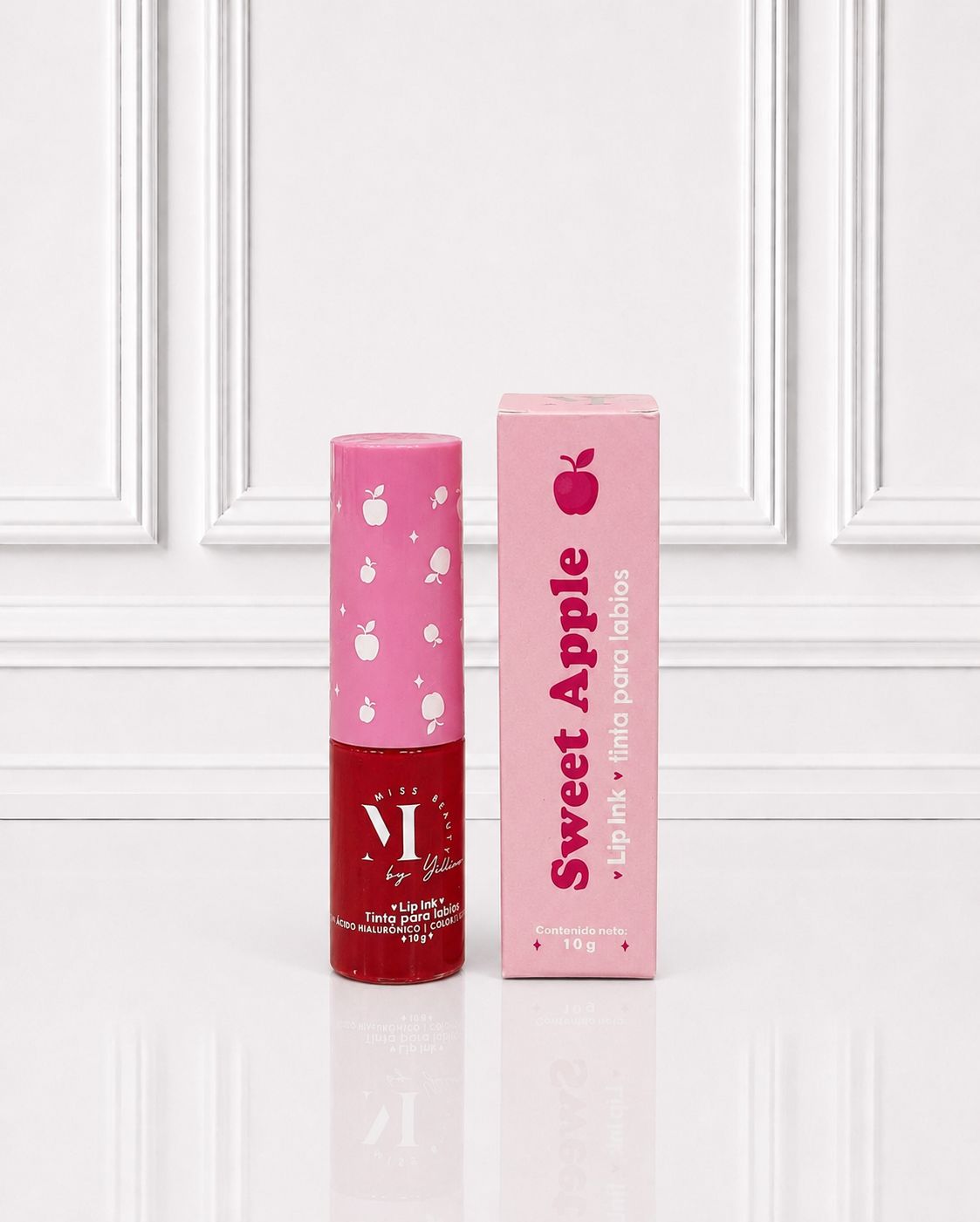 TINTA DE LABIOS SWEET APPLE TONO 02 MISS BEAUTY