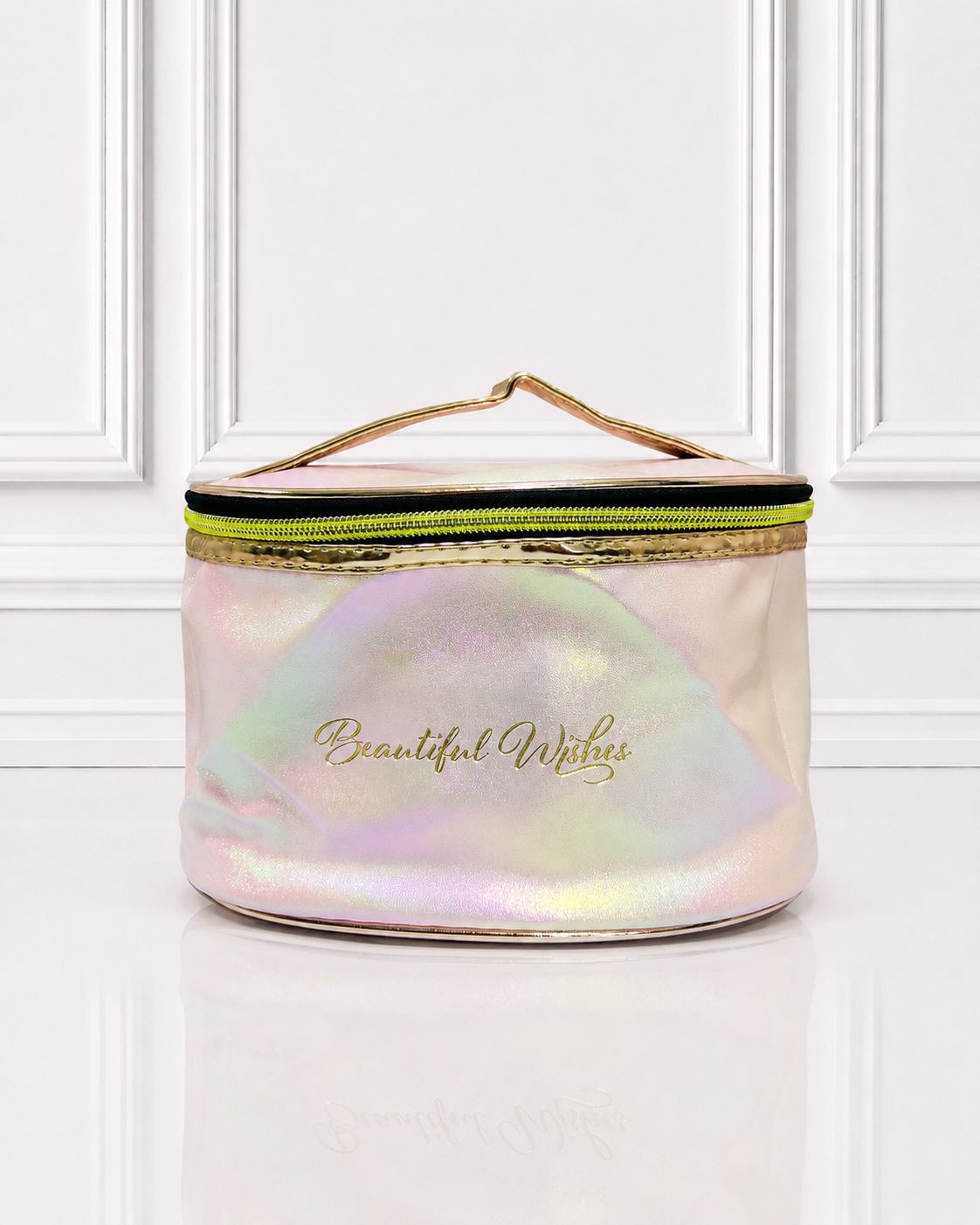 COSMETIQUERA NECESER ROSADA LUXURIES BEAUTIFUL WISHES GS273