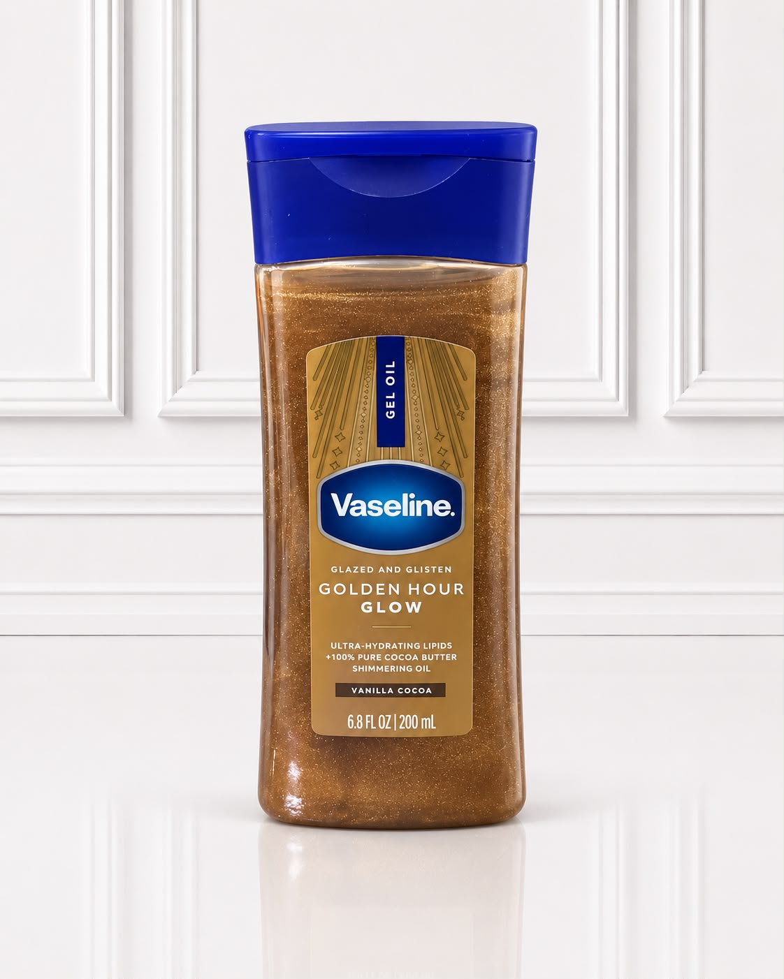 ACEITE DE GEL CORPORAL COCOA RADIANT 200ML- VASELINE