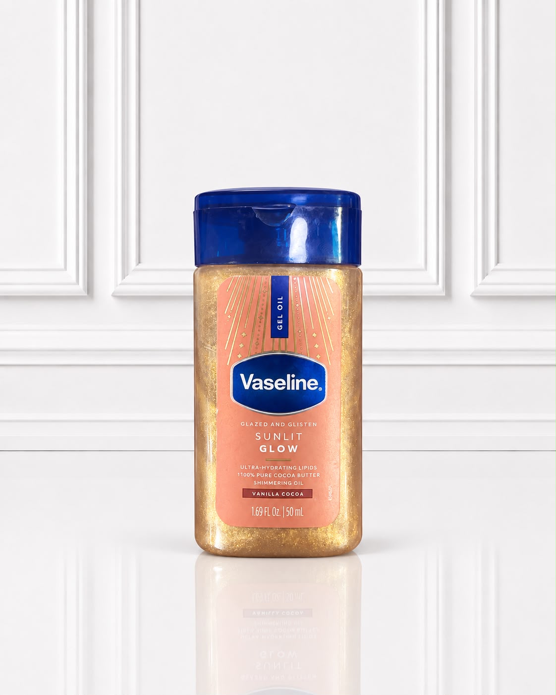 ACEITE DE GEL CORPORAL COCOA RADIANT 50ML- VASELINE