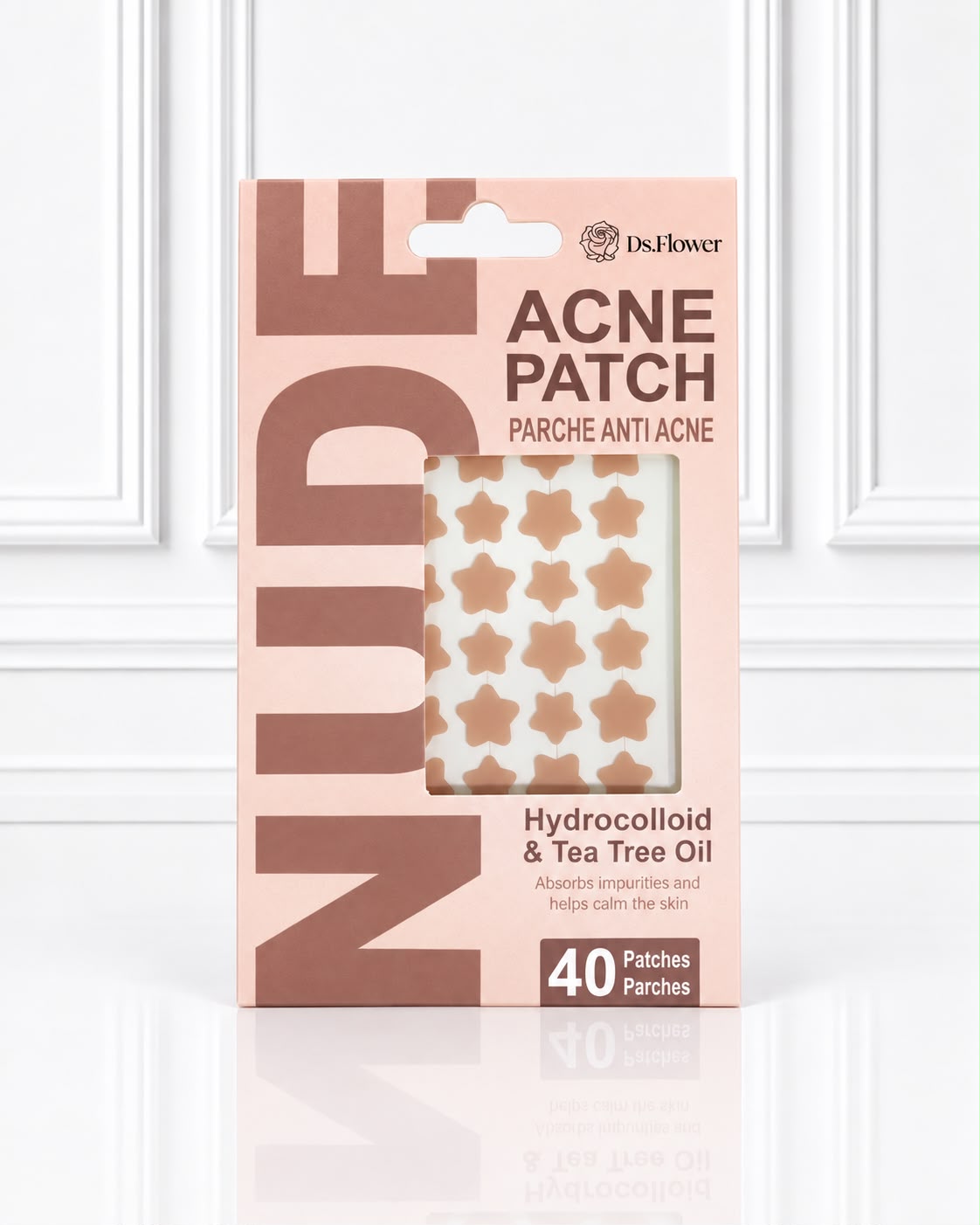PARCHE ANTIACNE NUDE DS.FLOWER DL-1490