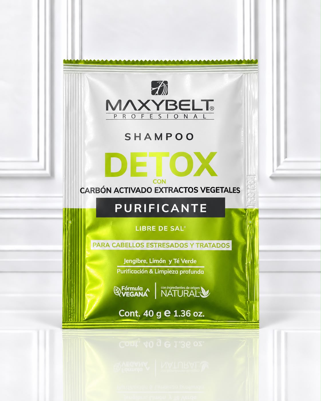 SACHET SHAMPOO DETOX CARBON ACTIVADO MAXIBELT 40G