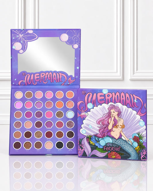 PALETA SOMBRAS MERMAID X36 TONOS FBF026